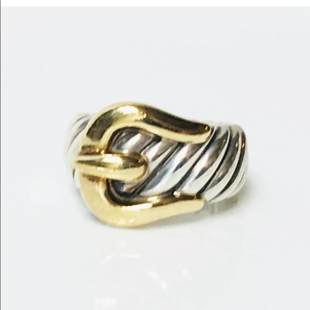 David Yurman  Unisex Buckle Ring